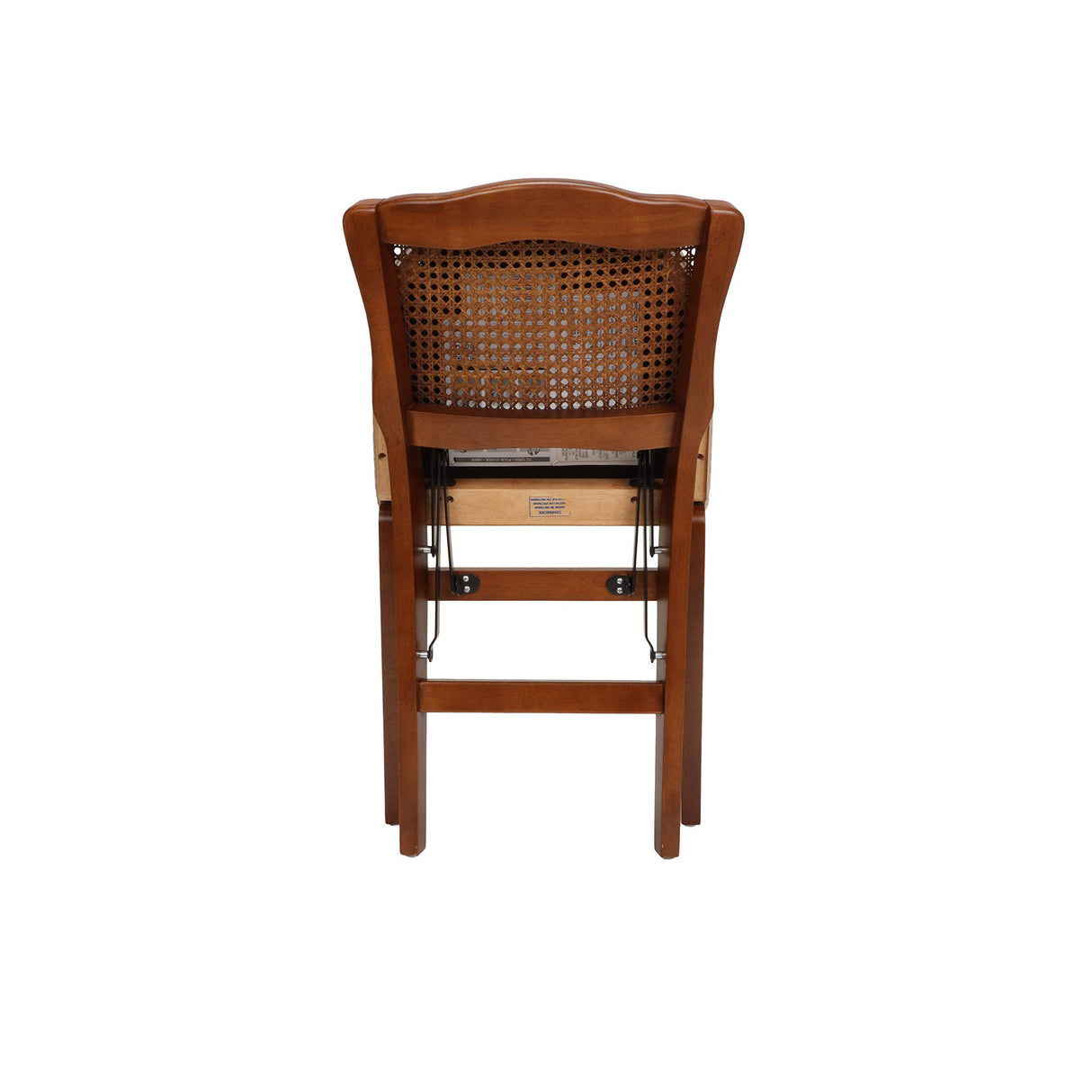Stakmore French Cane Back Folding Chair Finish, Set of 2, Fruitwood MECO