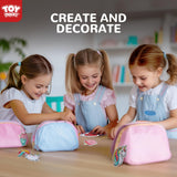 TOY Life Diamond Art Kits for Kids with Keychains, Unicorn Diamond Painting Kits for Kids, Gem Art Diamond Dots for Girls Age 8-12 TOY Life