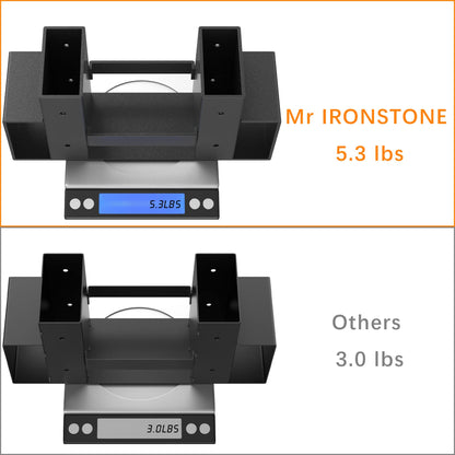 Mr IRONSTONE Firewood Rack Outdoor Indoor, Firewood Rack Brackets Kit Adjustable to Any Length, Heavy Duty Fire Wood Storage Racks with 34 - WoodArtSupply