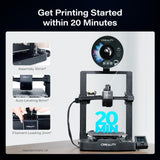 Creality Ender 3 V3 SE 3D Printer, 250mm/s Printing Speed, Sprite Direct Extruder CR Touch Auto Leveling Auto Z Offset Color Screen 220x220x250mm Creality