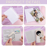 Framendino, 8 Pack Sublimation Passport Holder Covers Heat Transfer Wallet for Passport Business Cards Black and Grey Framendino