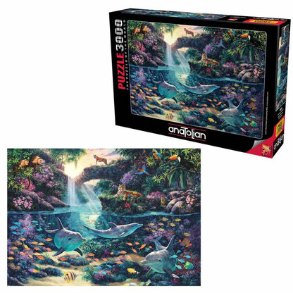 Anatolian Puzzle - Jungle Paradise, 3000 Piece Jigsaw Puzzle #4908 47 X 34 inches