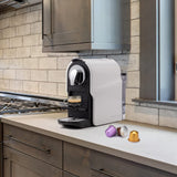 beanglass Espresso Pod Machine for Home, Compact Capsule Coffee Maker for NS Original Pods, 20 Bar High Pressure Pump, 22oz Removable Water Tank, Adjustable Cup Tray, 1350W beanglass