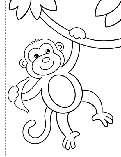 My First Coloring Book - Animals