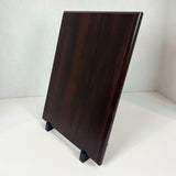 Finished Wood Plaque Blank, Perfect for Crafts, Multiple Sizes and Materials, Engravable Wooden Plaques (Cherry Finish, 9x12 inch) Generic