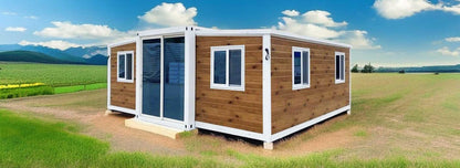 Generic 20,30,40FT Prefab Tiny House Compact, Expandable and Portable Structure | with Complimentary Furniture | Outdoor Space for Living, Office, Holidays | Fully Equipped & Customizable, MH - WoodArtSupply