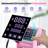 Whubefy 5 in 1 Heat Press Machine 15x15 Slide Out with 30OZ Tumbler Press, Swing Away Heat Press Machine for T Shirts Printing, 1400W Fast Heating Sublimation Shirt Press Machine for Hat Cap Mug Plate Whubefy