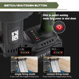 Prostormer Cordless Brushless Brad Nailer, 2 in 1 Nail Gun Staple Gun Kit with 4.5Ah Lithium-Ion Battery and Charger, 18 Gauge Stapler for Woodworking, Home Renovation, Upholstery, DIY Prostormer