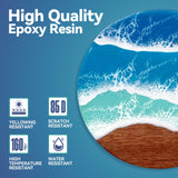 Joyartss Epoxy Resin 1 Gallon with Pumps, Crystal Clear Epoxy Resin Kit, No Yellowing No Bubble Self Leveling Epoxy Resin for Casting, Art Craft, Molds, Flower Preservation, Easy to Mix 1:1 Ratio Joyartss