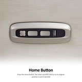 MCombo Power Zero Wall Hugger Recliner Chair for Small Space RV Living Room, Power Recliner with Adjustable Headrest, USB & USB-C Charging Ports, Fabric ST257 (Beige) MCombo