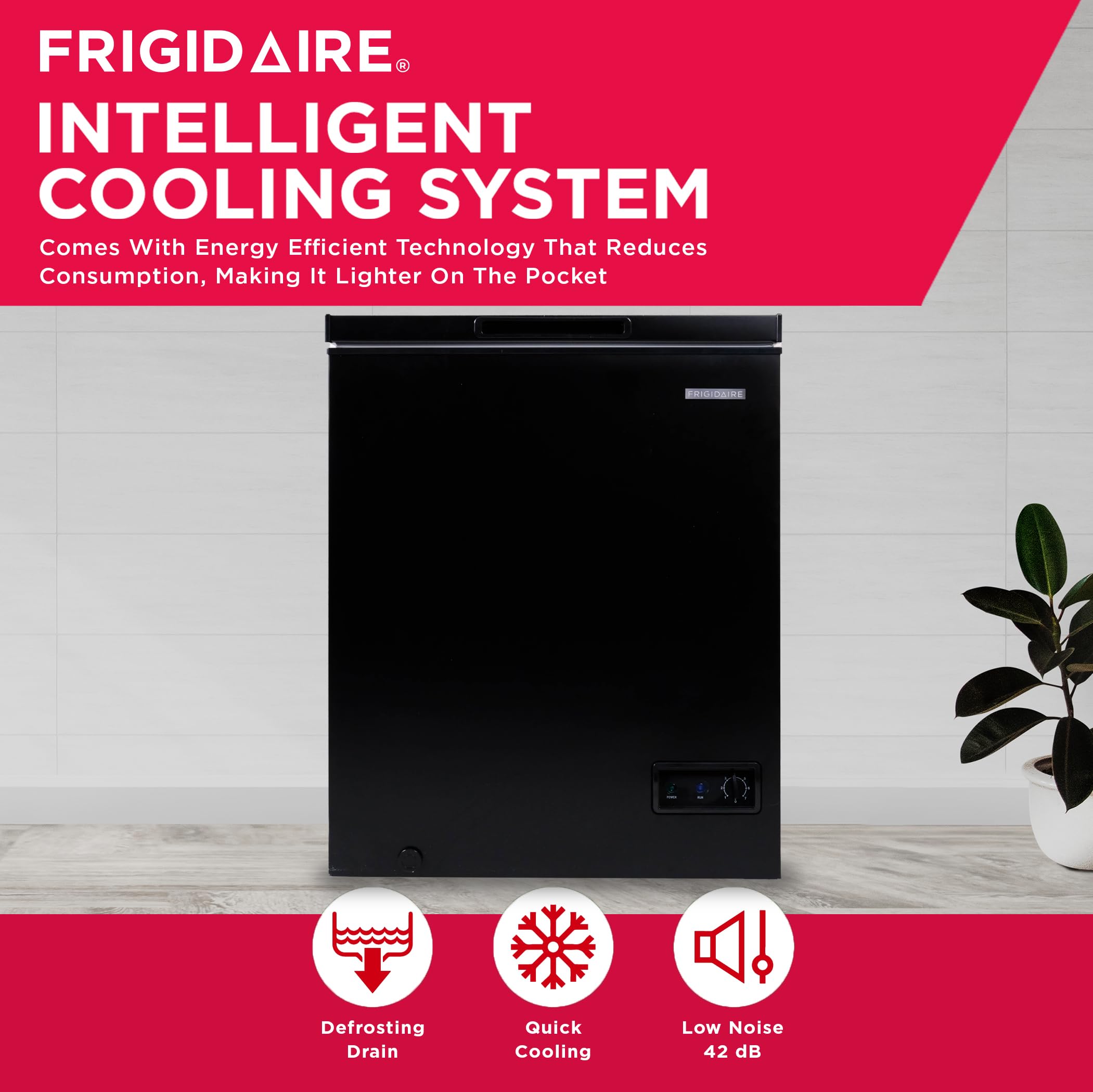 EFRF5003-BLACK Chest Deep Freezer - Thumbnail 5