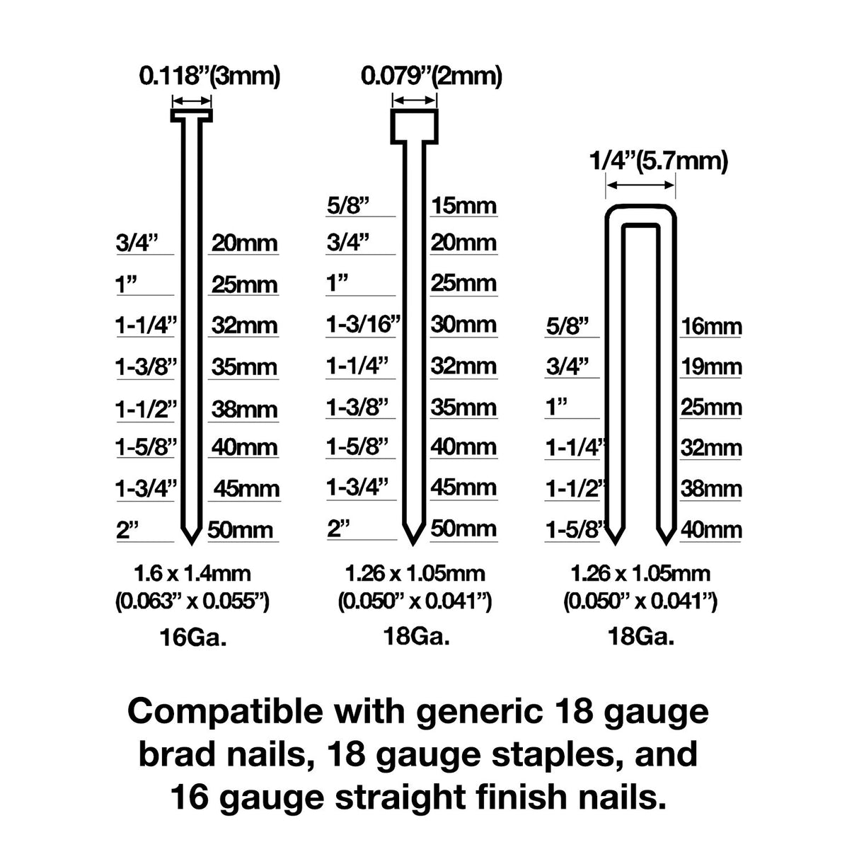 Freeman PXL31 Pneumatic 3-in-1 16-Gauge and 18-Gauge 2" Finish Nailer and Stapler Freeman