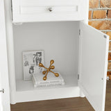 FAMAPY Large Entertainment Center with Bookshelves for TVs up to 60", Media Center with Doors and Shelves, TV Entertainment Center with Bridge, TV Hutch for Living Room White (104.3”W x 17”D x 82.3”H) FAMAPY