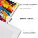 AETEXA Canvases for Painting 8x10 Inch, Canvas Bulk Pack of 12, 8 oz Primed Canvas Panel, Blank Canvas for Painting, Canvas Boards for Painting Acrylic and Oil, Art Supplies for Adults and Teens. AETEXA