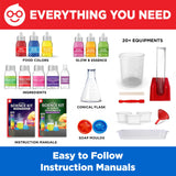 Doctor Jupiter Ultimate Science Kit, Chemistry Set for Kids Ages 8-9-10-11-12-13-14 | Birthday Gift Ideas for Boys & Girls 8+ Years Old | STEM Toy with 135+ Experiments | Learning & Educational Kits Doctor Jupiter