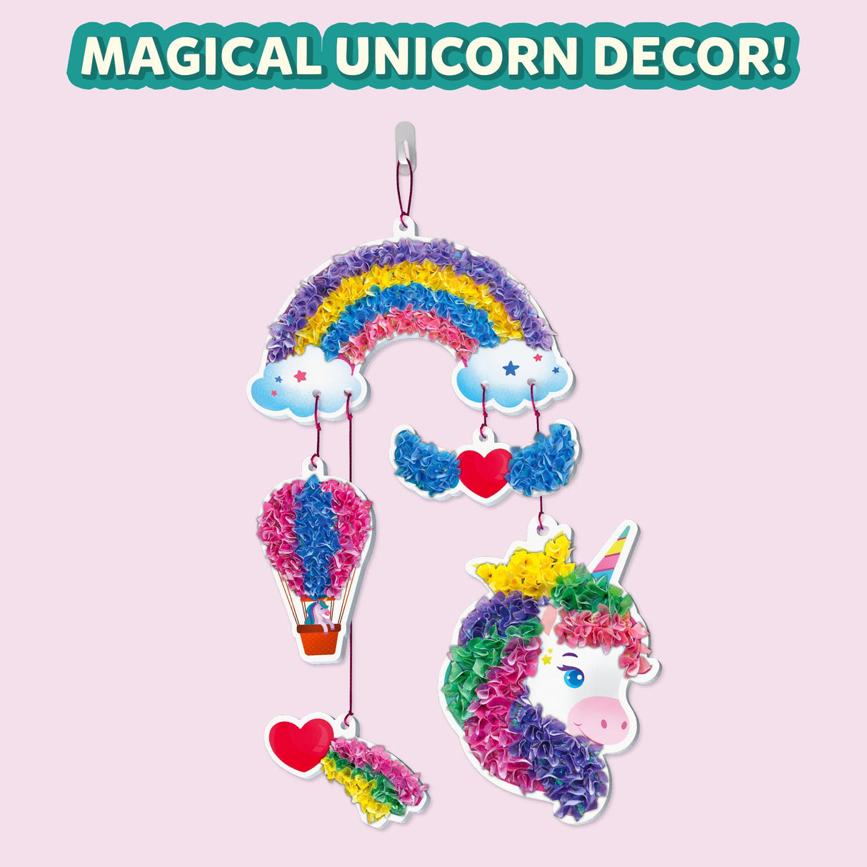 Skillmatics Poke-in Art - Magical Unicorn Dream Decor, Mess-Free Fun for Kids, DIY Wood Craft Kits, Creative Activity, Gifts for Ages 4, 5, 6, 7, 8, 9 Skillmatics