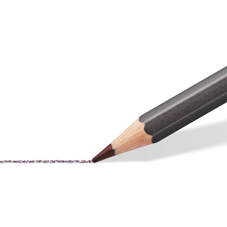Staedtler Water-Soluble Tinted Graphite Pencils, Watercolor Artist Set, Pre-sharpened, 12 Colors in Metal Tin, 14610T M12 STAEDTLER