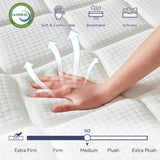 King Mattress, 10 Inch Hybrid Memory Foam Mattress in a Box, Individually Wrapped Pocket Coils Mattress for Isolate Motion ,Pressure Relief, CertiPUR-US Certified, Fiberglass Free & Support Comfort Bedtter