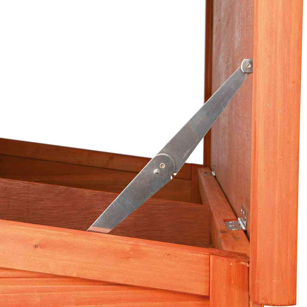 TRIXIE natura Elevated Rabbit Hutch, Single Hutch, for Rabbits or Guinea Pigs, Large TRIXIE