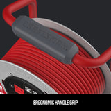 CRAFTSMAN 50 Ft. Contractor Edition Retractable Extension Cord Reel With 4 Outlets & Heavy Duty 12AWG SJTW Cable CRAFTSMAN