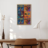 African Mask Tribal Ethnic Diamond Painting Kits DIY Round Full Drill Art Kit 5D Diamond Painting for Home Wall Decor 8"x12" Generic