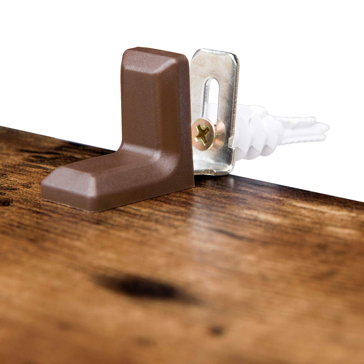 HOOBRO Rustic Brown 3-Bin Toy Storage Cubby and Children's Bookshelf HOOBRO