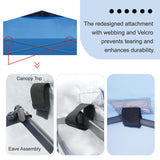 CROWN SHADES 10x10 Pop Up Canopy - Beach Tent with One Push Setup - Outdoor Canopy Tent with STO-N-Go Cover Bag for Events, Parties, Silver Coated Top, 3 Height & 4 Sand Bags, White CROWN SHADES