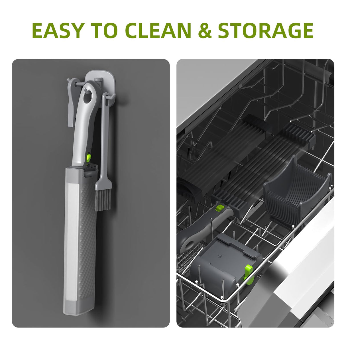 Fresh Meat Slicer, Thickness Adjustable 2 or 4 mm, 17 IN 1 Stainless Steel Cleaver Kitchen Knife, Manual Meat Cutter Jerky Slicer for Beef Pork, Not Suit for Frozen or Deil Meat (Gray) SupMaKin