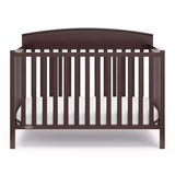 Graco Benton 5-in-1 Convertible Crib (Espresso) – GREENGUARD Gold Certified, Converts from Baby Crib to Toddler Bed, Daybed and Full-Size Bed, Fits Standard Full-Size Crib Mattress Graco