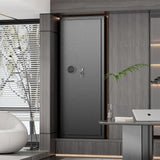 Oakcloud Fireproof Gun Safe for Rifles and Pistols - 10 Rifle Cabinet with Digital Keypad Lock, Top Shelf & 4 Pistol Pouches for Secure Storage Oakcloud