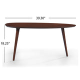 Christopher Knight Home Elam Wood Coffee Table, Walnut GDFStudio