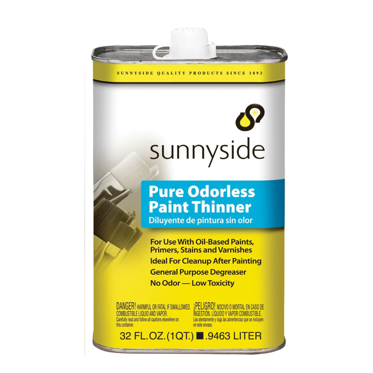 Sunnyside 70532 Pure Odorless Paint Thinner, Quart Sunnyside Corporation
