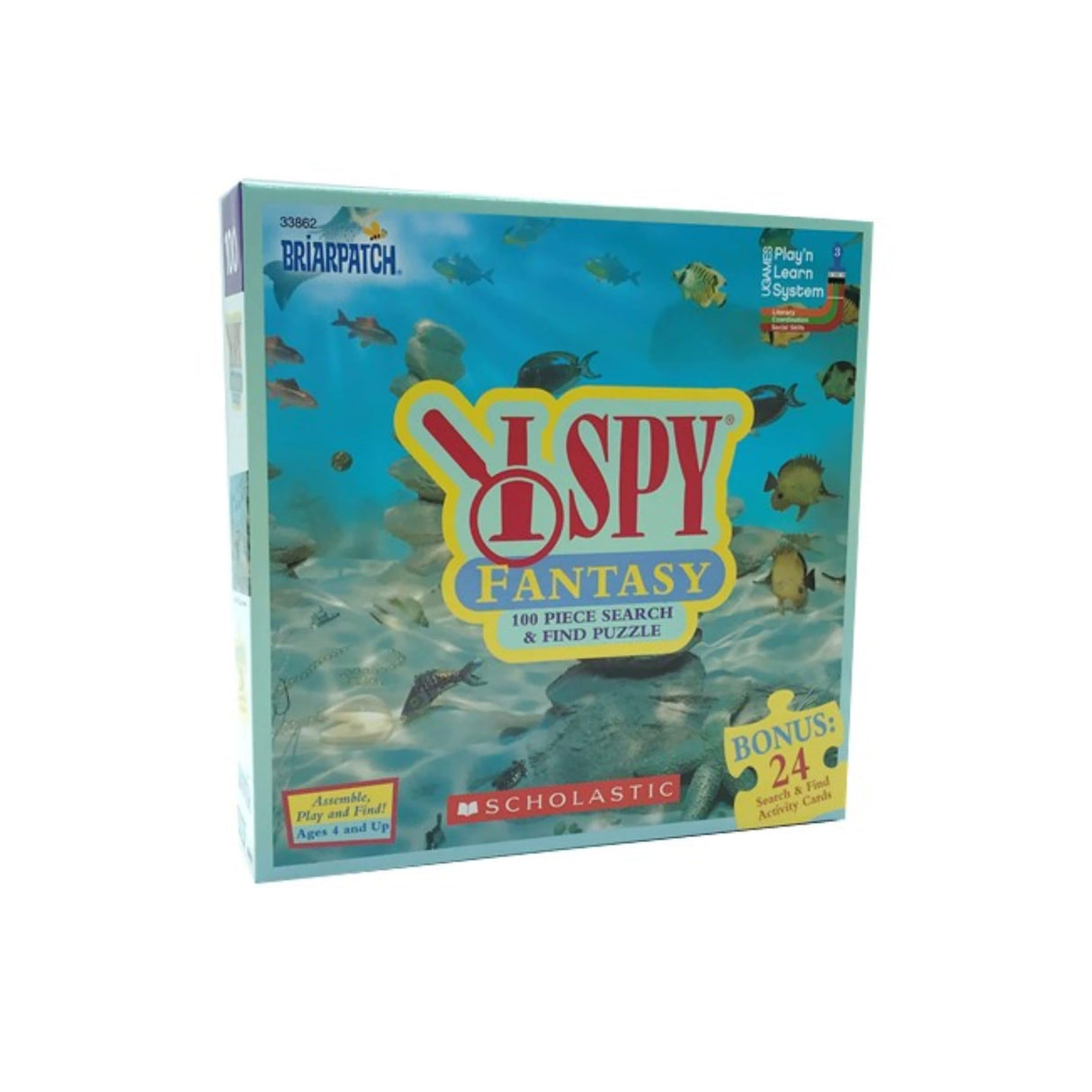 Briarpatch, I SPY Fantasy 100 Piece Search and Find Jigsaw Puzzle, Based On Search and Find Books, Preschool Learning for Kids Briarpatch