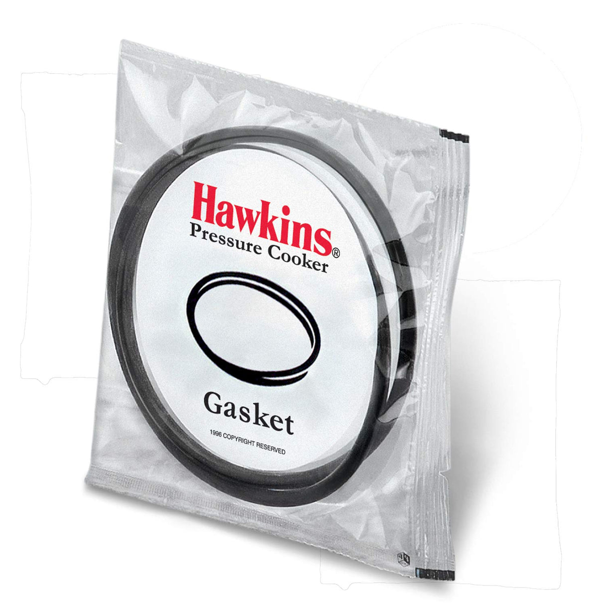 Hawkins Gasket for 3.5 to 8-Liter Pressure Cooker Sealing Ring, Medium, Black HAWKINS