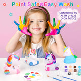 dededa Paint Your Own Unicorn Night Light Art Kit, Arts and Crafts for Kids Ages 4-8,Unicorns Gifts for Girls Painting Kit Unicorn Toys for Kids 4 5 6 7 8 9 10 11 12+ (1Pc) dededa
