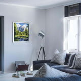 ARNLRDYA Yosemite Paint by Numbers for Adult, National Park Mountains Paint by Number Kits, Forest River Nature Scenery DIY Acrylic Painting on Canvas for Gift Home Wall Decor(16×20inches, No Frame) ARNLRDYA