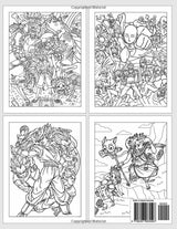 ANIME'S COLORING BOOK: WITH 50+ High-Quality Coloring Pages for Kids ages 4-12, Boys, Fans and Adults Majosta