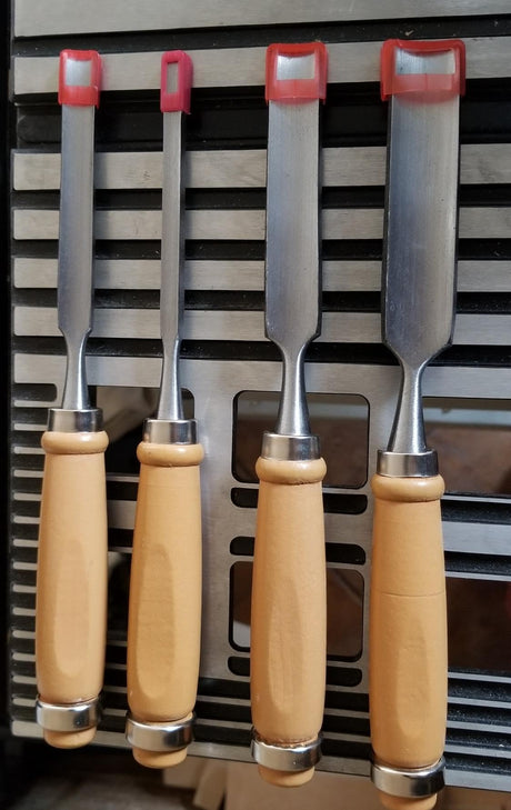4Pcs Carpenter Carving Firmer Gouge Wood Chisel Woodworking Tool Carpentry Tools szzijia