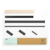 ZINUS Mia Full Metal Platform Bed Frame with Wood Slat Support - No Box Spring Required, Easy Assembly, Black Zinus