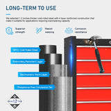 5-Drawers Rolling Tool Chest Tool Box Organizer with Lockable, Metal Rolling Tool Cart Tool Storage Toolbox, Tool Cabinet Rolling Tool Box with Drawers for Garage, Workstation, Workshop, Home Repair CMFYDAILY