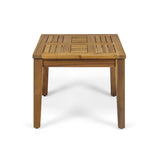 Christopher Knight Home Hampton End Table, 20 "W x 20 "D x 15.75 "H, Natural Brown Christopher Knight Home