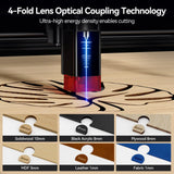 Laser Engraver, KENTOKTOOL LE400PRO 50W Laser Engraving Machine for Beginners, 5.5W Power High Precision Metal Laser Engraver and Cutter Machine for Wood, Acrylic, Leather, for Commercial and Domestic KENTOKTOOL