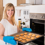 Hovico 130PCS Parchment Paper Baking Sheets, 12x12 Inch, Precut Non-Stick Parchment Sheets for Baking, Grilling, Air Fryer, Steaming, and More (Unbleached) - Perfect for BBQ, Picnic, Festival, Bread Hovico