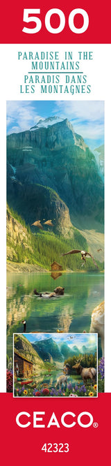 Ceaco - Paradise in The Mountains - 500 Piece Jigsaw Puzzle Ceaco