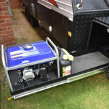 2pcs Heavy Duty Locking Drawer Slide, Steel Metal Full Extension Drawer Slides Side Mount 40" 48" 56" 64" 72" 80", 400 Lb Load Capacity, for Retrofitting Motorhomes/Roll Out Shelves (Size : 64in(160c Generic