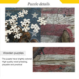Msyxl Vintage Baseball Puzzle 1000 Pieces - Wooden Jigsaw Puzzles for Family Games - Suitable for Teenagers and Adults Msyxl