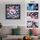 Stalente Diamond Painting Kits for Adults Flower, 5D Special Shape Diamond Art Kits for Beginners, Crystal Rhinestones Diamond Painting for Home Wall Decoration Gift 12×12inch, Butterfly Stalente