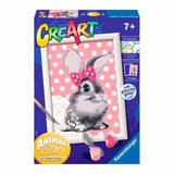 Ravensburger CreArt Cuddly Bunny Paint by Numbers for Children - Painting Arts and Crafts Kits for Ages 7 Years Up - Easter Gifts Ravensburger
