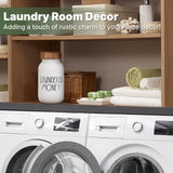 Laundry Room Bank Coin Jar Laundry Room Decor Rustic Country Farmhouse Home Decor Mason Jar with Wooden Top Funny Laundered Money Tip Jar Piggy Bank Onzbala