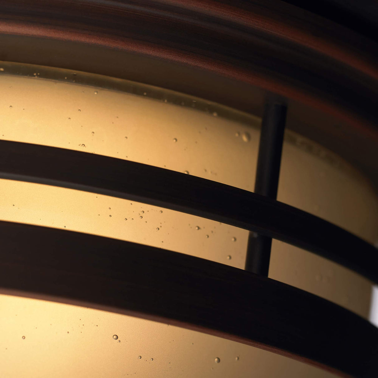 Luminance kathy ireland HOME Amhurst LED Ceiling Fan, 54 Inch Dimmable Lighting with 4-Speed Wall Control | Indoor Metal Fixture with 5 Reversible Wood Blades, Venetian Bronze Luminance